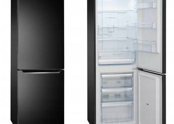 Lodówka AMICA FK2695.4FTHAA 170cm Czarny inox Total NoFrost SlimSize