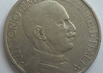 WŁOCHY -2 LIRY-1923 r (VITTORIO |||)