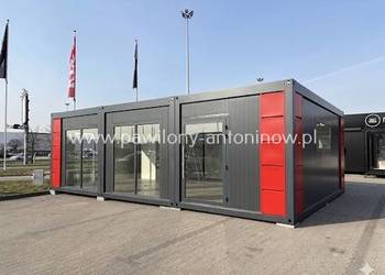 NOWY PAWILON HANDLOWY KONTENER BIUROWY GASTRONOMICZNY 54m2 - PRODUCENT