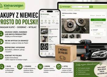Zakupy z Niemiec | Kleinanzeigen | Części | Narzędzia | Wysyłka do Polski