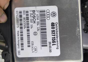 Sterownik skrzyni audi A6 C5 2.7 biturbo 4B0927156L
