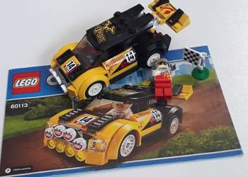 Klocki LEGO city auto sportowe 60113 Rally Car + instrukcja