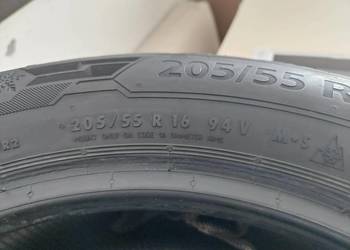 2 szt opon całorocznych niemieckich 205/55 R16 94V M+S kierunkowe