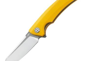 Nóż składany Bestech Texel Yellow G10, Grey Titanized/Satin D2 by A Purvis… Nóż składany Bestech Texel Yellow G10, Grey Titanized/Satin D2 by A Purvis…