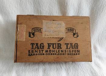 Stare Pudełko Na papierosy III Rzesza.