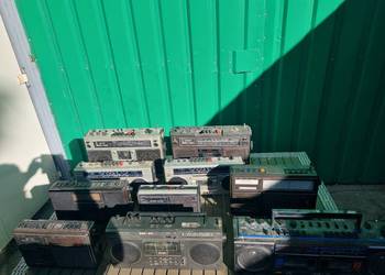 UNITRA radiomagnetofon zestaw PRL vintage