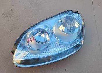 VW GOLF V 5 LEWY REFLEKTOR LAMPA LEWA PRZOD // 747