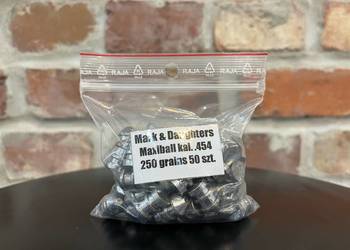 Pociski ołowiane Maxiball .454, 250 grain opakowanie 50szt