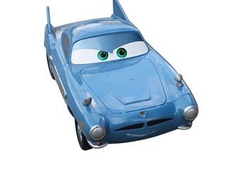 Stary model Sean McMission tajny agent Disney Pixar Auta Cars Mattel 1:24.