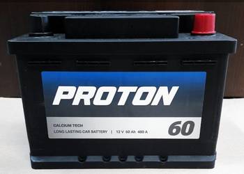 Akumulator 60Ah 480A PROTON