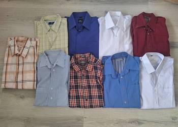 Zestaw 9 koszul męskich M/L (40/41)