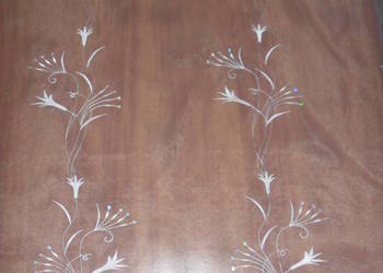 firan gotowa ,organtyna 147 x 265