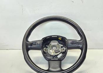 KIEROWNICA SKÓRA MULTIFUNKCJA AUDI A4 B7 A6 C6 4F0419091AQ TNA ŁOPATKI