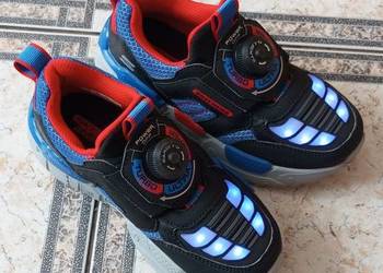 Skechers Turbo-Fuse Selectrons świecące buciki buty dziecięce 30
