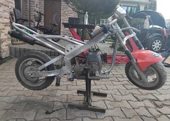Mini pocket bike elektryczny rozrusznik alufelgi