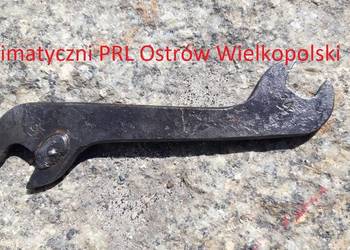 Stary zabytkowy klucz rowerowy samochodowy 14 15