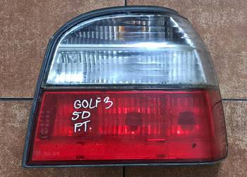 Lampa tył Golf 3 HB Biało Czerwona
