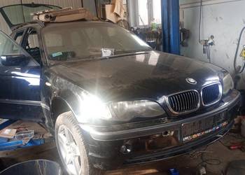 Szyba BMW E46 sedan lift tył