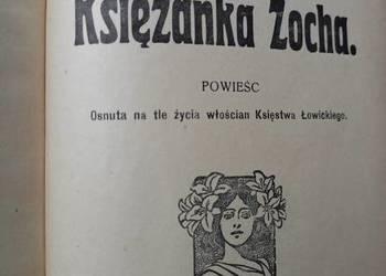 Księżanka Zocha książki przedwojenne aukcje antykwariat okaz