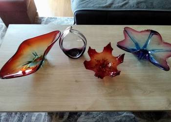 Szkło Murano Patera Murano Włochy Lata 60-te 70-te Szkło Szkło Murano Patera Murano Włochy Lata 60-te 70-te Szkło