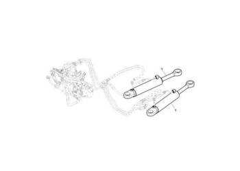 John Deere 9470RX - Siłownik hydrauliczny RE231216 (Kierowanie)
