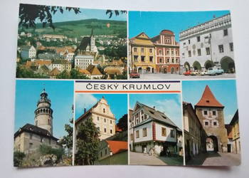 Pocztówka Czeski Krumlow lata 80/90-te NOWA!