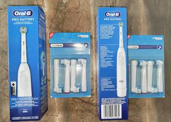 Nowy Zestaw Braun Oral-B PRO BATTERY DB5 + Końcówki