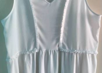 Śliczna nowa letnia bluzka ecru Next roz 50/52.