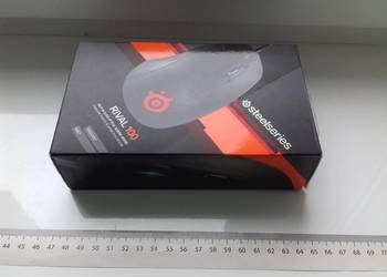 Pudełko od Steelseries Rival 100, Best in Class Optical Gaming Mouse, RGB,