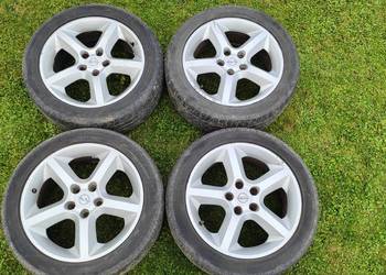 Felgi aluminiowe OPEL 5x110 R17 z oponami letnimi Pirelli