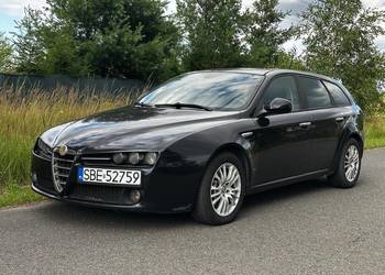 Alfa Romeo 159 / 1.9JTD 150KM / Czarna Zadbana / Ekran / Audio / Klima