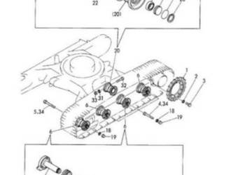 Yanmar B5 1-2 katalog części, naprawa