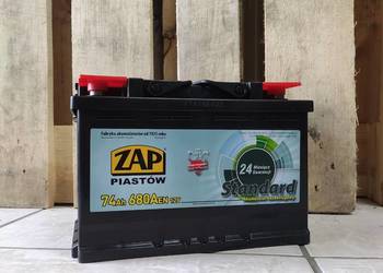 Akumulator ZAP Standard 74Ah 680A PRAWY PLUS
