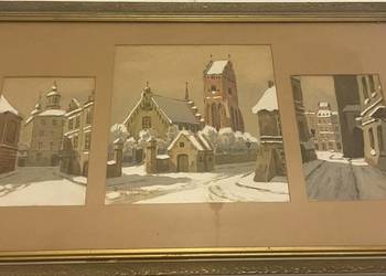 Malarstwo polskie - Marian Szczerbiński oraz Lachur Zdzisław