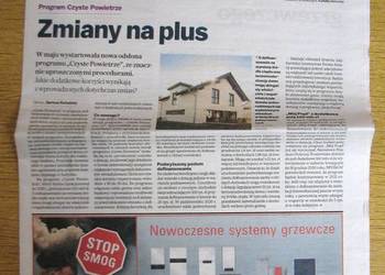 "CZYSTE POWIETRZE", "WYBORCZA O CZYSTYM POWIETRZU"