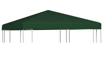 Zadaszenie altany ogrodowej 310 g/m² 3 x 3 m zielone WM-44779