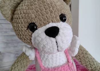 Miś ręcznie robiony handmade DOSTĘPNY OD RĘKI