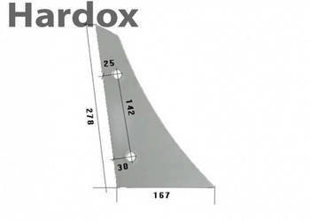 Pierś HARDOX 073250/P części do pługa KVERNELAND