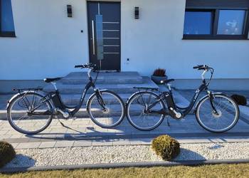 Rower elektryczny 28cali niską ramą