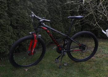 Rower unibike mission czarno-czerwony