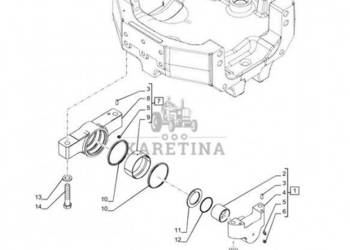 New Holland T6070 Czop zawieszenia obr 87543985