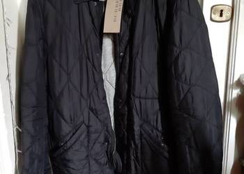 Burberry kurtka pikowana L granat 100% oryg nr seryjnypiękna prezent