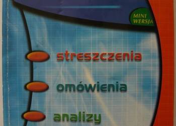 POWTÓRKA Z LITERATURY KLASA 1 GIMNAZJUM