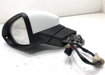 LUSTERKO LEWY VW GOLF VIII Hatchback BIAŁY ZEWNĘTRZNE LEWA, BOCZNE