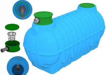 PODZIEMNY ZBIORNIK NA DESZCZÓWKĘ 3500L BOLT MOJA WODA