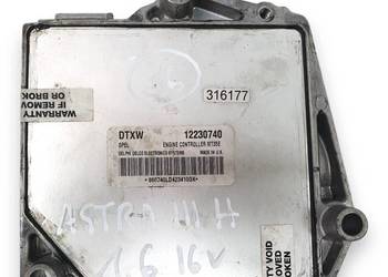 STEROWNIK SILNIKA Opel Astra H 1.6 16V 12230740 DTXW Delphi