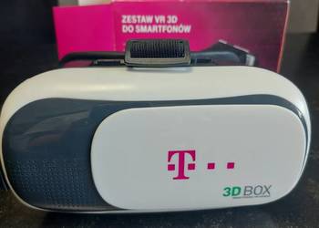 Zestaw VR 3D do smartfonów gogle do filmów i gier T-mobile