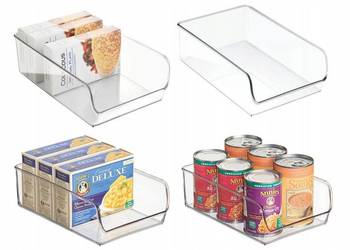 Organizer mDesign Zestaw 4 tacek do