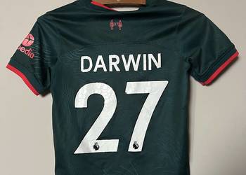 LIVERPOOL F.C. nr 27 DARWIN - 2022 - 2023 - Nike - dziecięcy - UNIKAT