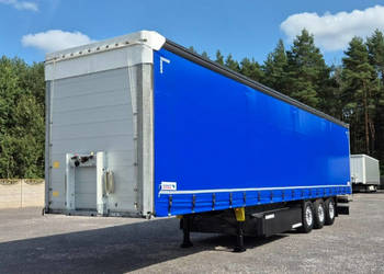 firana Schmitz Cargobull Standard, Oś podnoszona, Paleciara